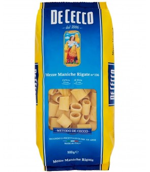 DE CECCO PÓŁRĘKAWY W PASKI N 136 GR500