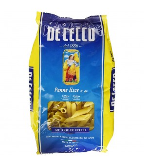 DE CECCO PENNE LISCE N40 GR500