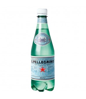 Eau minérale naturelle pétillante San Pellegrino 24 x 50 cl