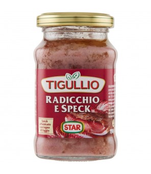 Tigullio Pesto au Radicchio et Speck 190 gr