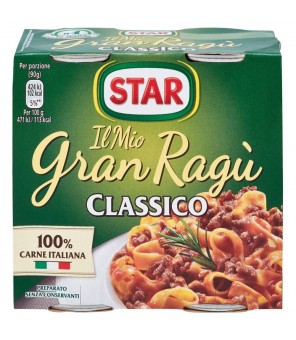 Star Classic Ragù 2 x 90 gr