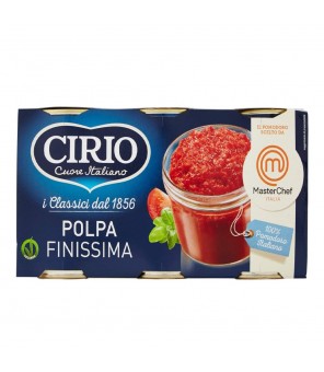 Cirio Finissimma Fruchtfleisch 3 x 400 gr