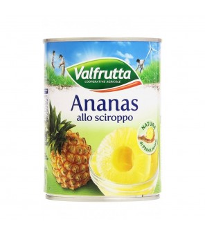 Valfrutta Ananas Sciroppato 4 x 565 gr