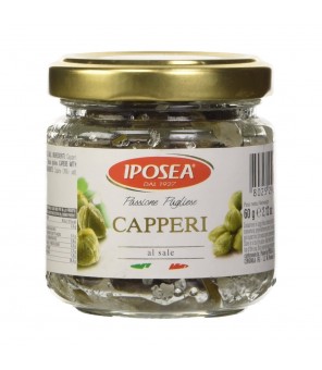 Alcaparras Iposea en Sal 60 gr