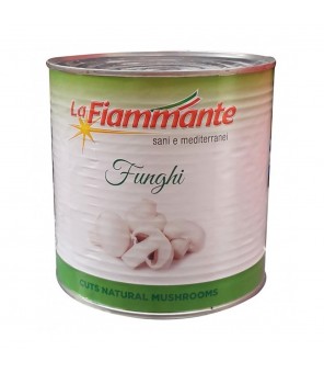 Champiñones La Fiammante Loncheados 2.5 kg