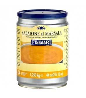 FABBRI PREPARATION ZABAIONE FLAVOR WITH MARSALA KG1.250