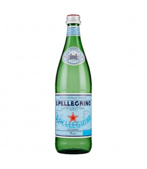 SAN PELLEGRINO EAU MINÉRALE NATURELLE EN VERRE 12 X 75 CL