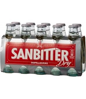 SANPELLEGRINO BITTER SANBITTER WYTRAWNY BIAŁY 10 X 10 CL